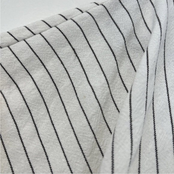 Mango Stripe Maxi Wrap Dress Size 8 - Picture 13 of 14